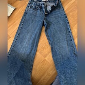 Levi's Blue Straight Leg Women's Jeans